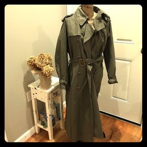 RalphLauren Amy Green Trenchcoat